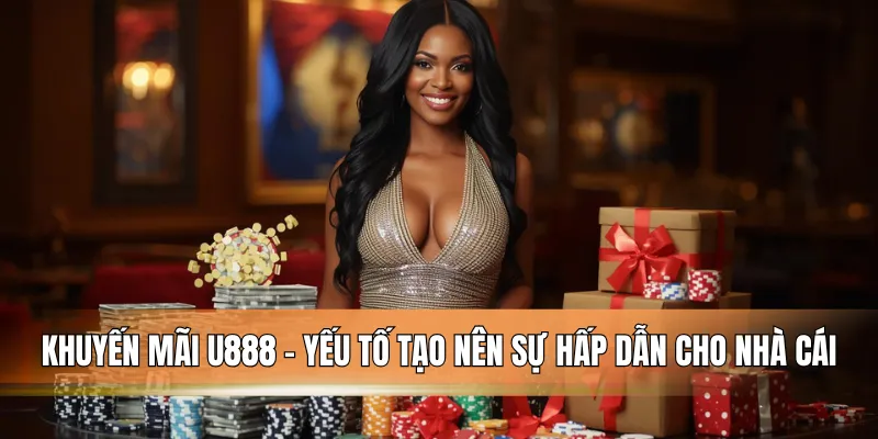 Khuyến mãi U888 - Yếu tố tạo nên sự hấp dẫn cho nhà cái.